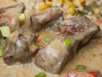 Agnello in crema di latte