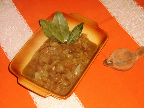 Zuppa di cipolle alla Lucrezio preparata da Dionisius